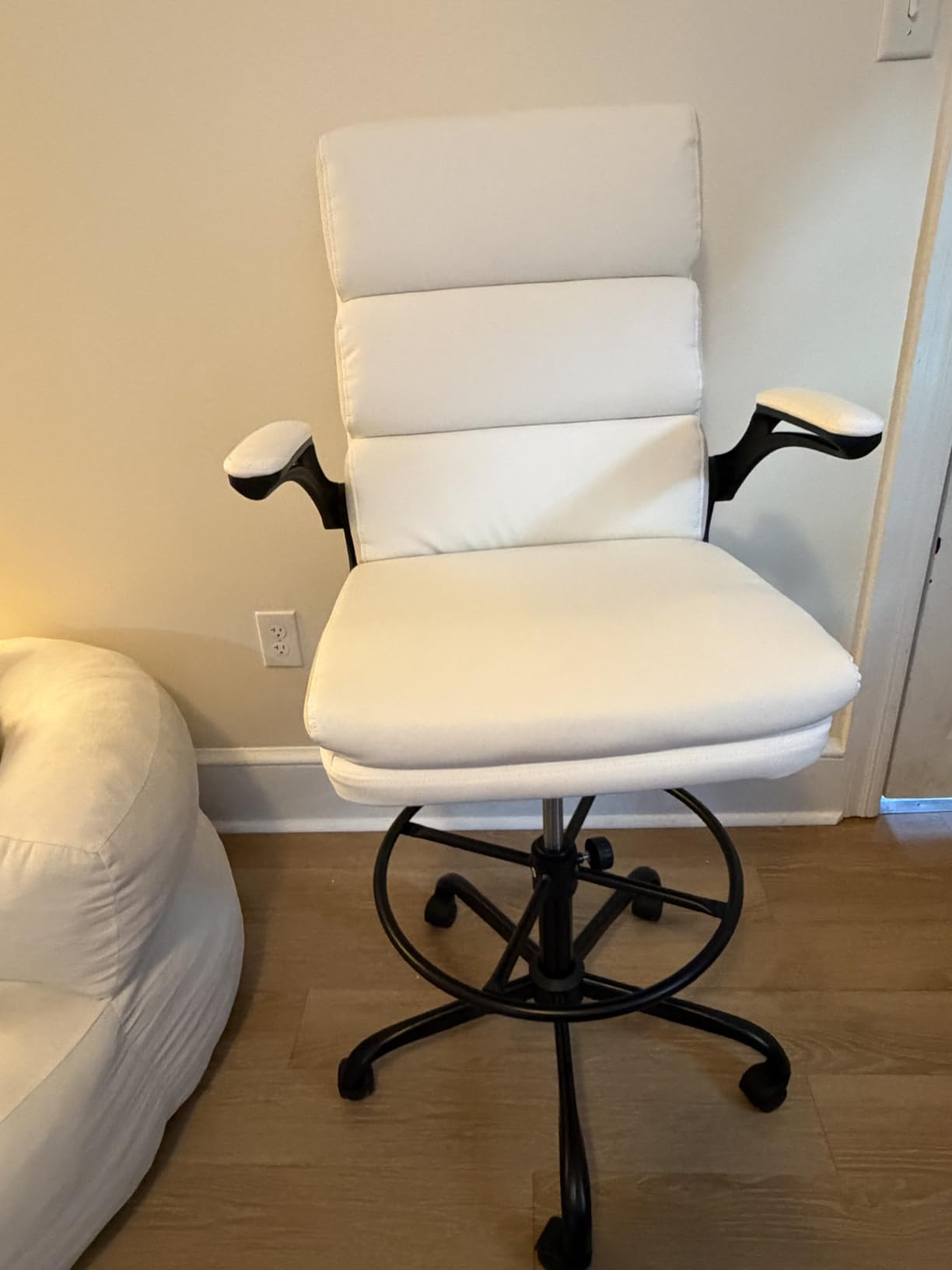 amseatec Tall Drafting Chair for Standing Desk,Executive Office Chair customer photo 2