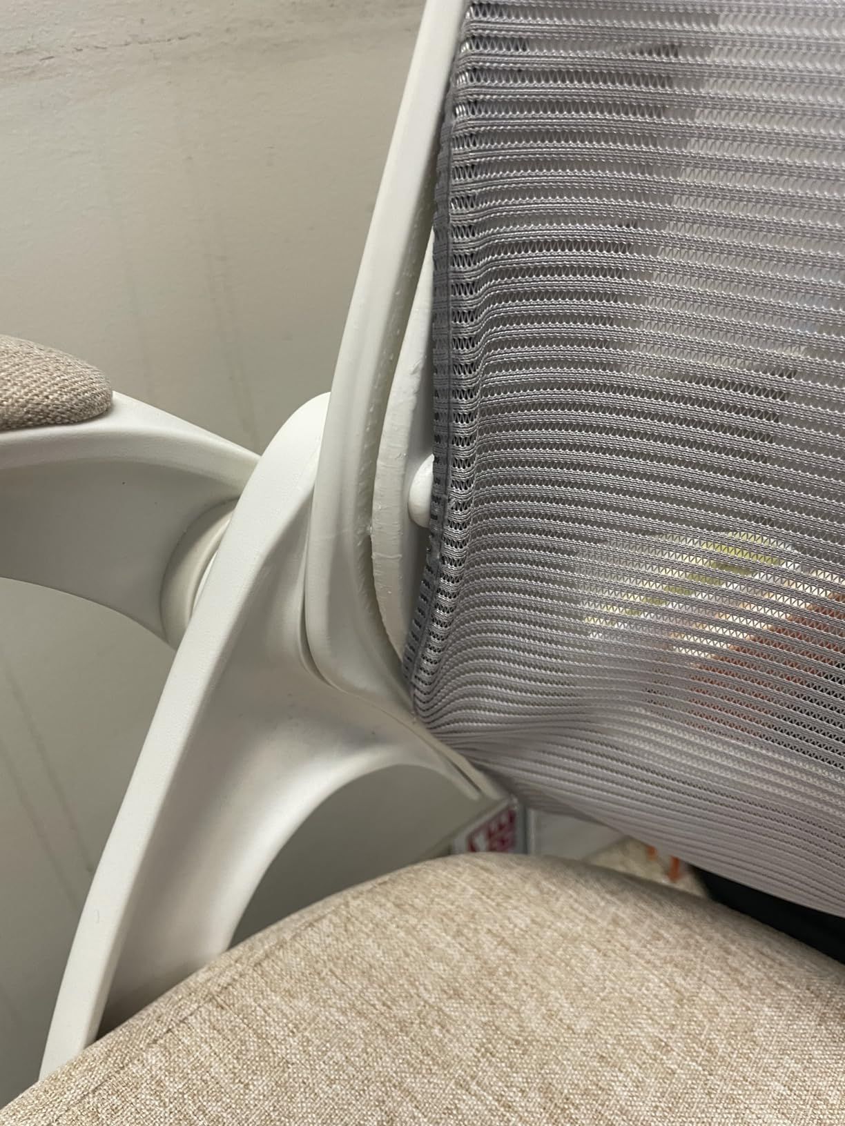 NEO CHAIR Office Desk Chair High Back Mesh Chair Adjustable Lumbar, Black customer photo 1