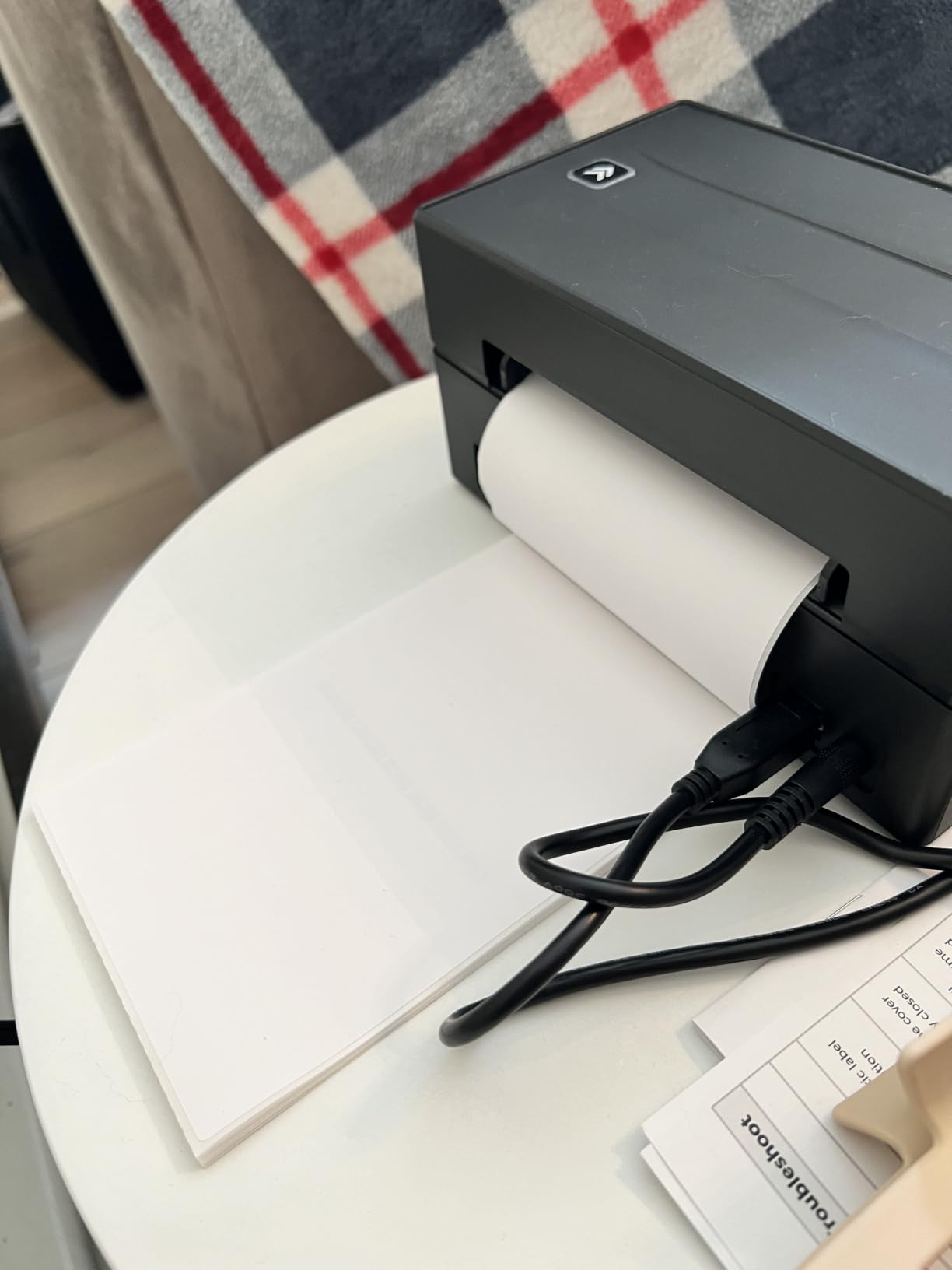 Thermal Shipping Label Printer 4x6 Bluetooth Label Maker for Small Business customer photo 2