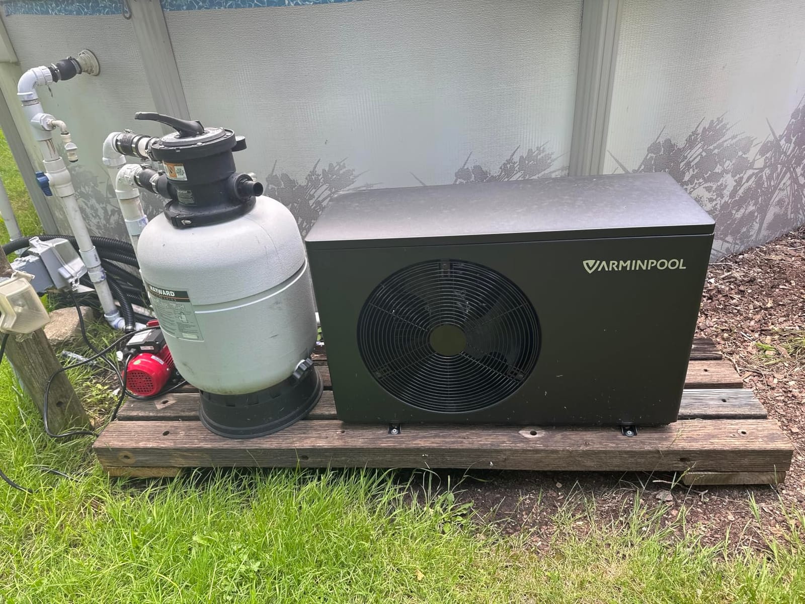 6300 Gallons Pool Heater for Above Ground Pool,110V, Pro customer photo 2