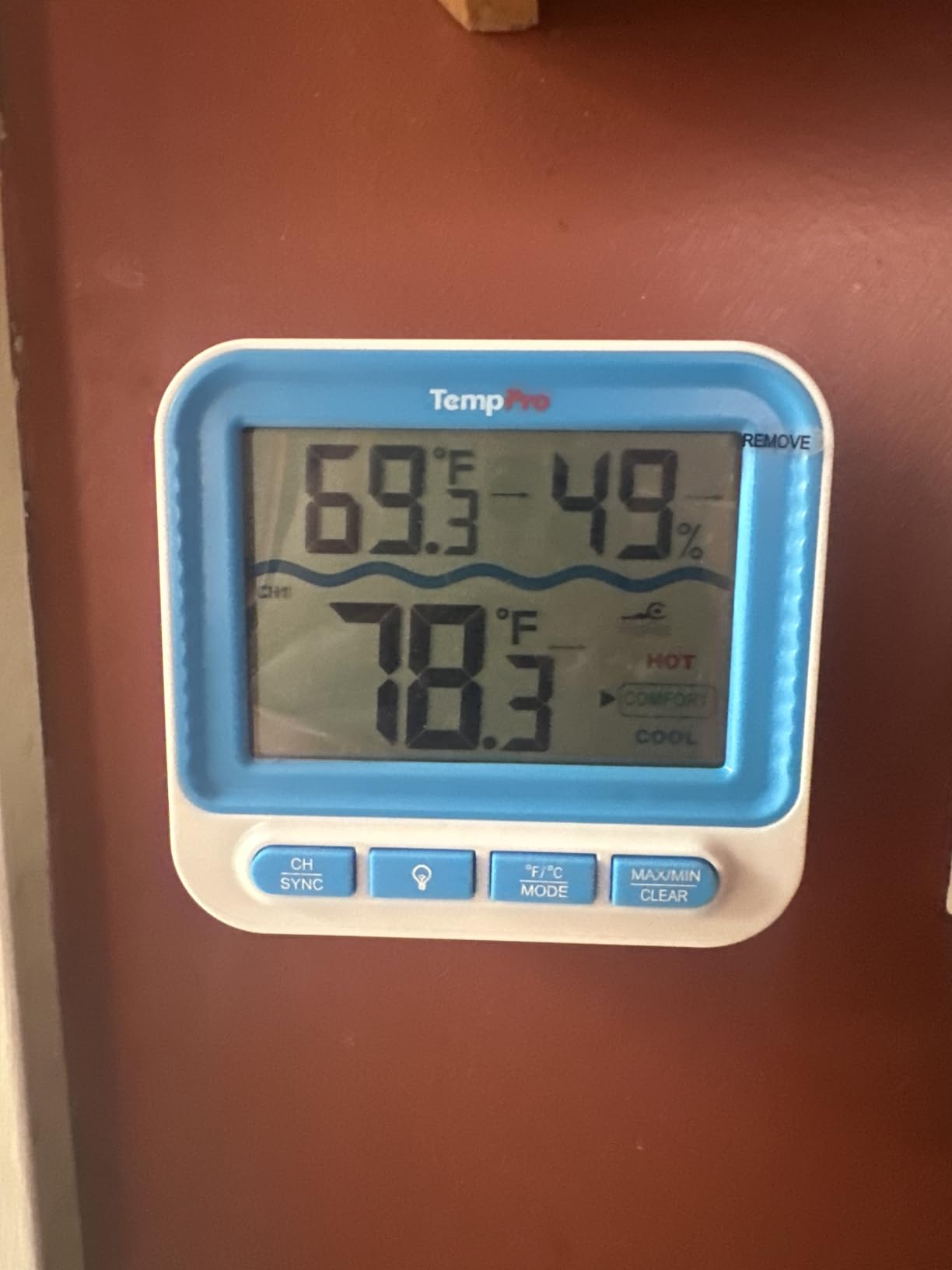 TempPro TempAir Wireless Pool Thermometer Floating Easy Read with Batteries customer photo 1