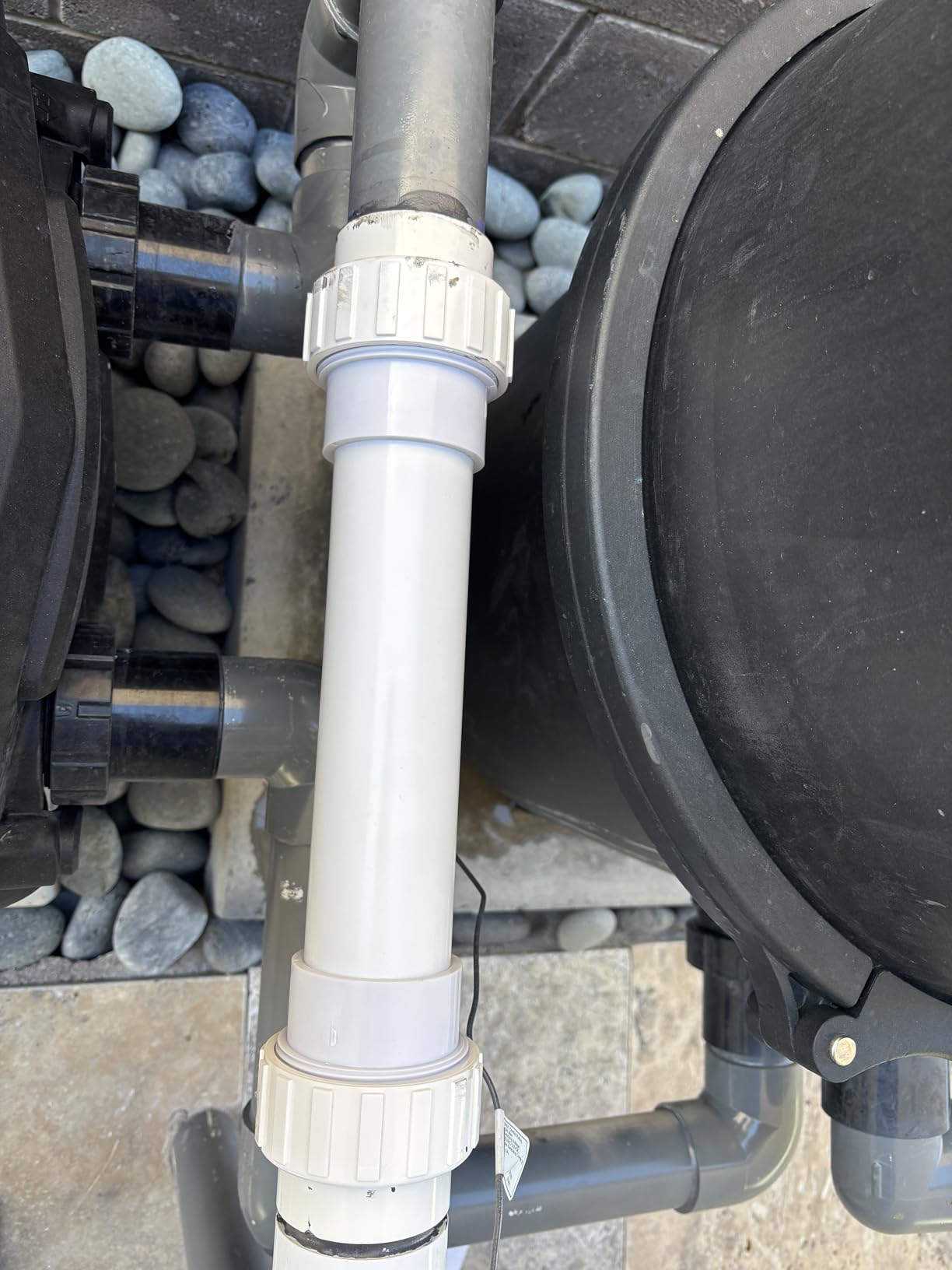 Salt Chlorine Generator - for Above Ground Pools up to 15,000 Gallons, Intelligent Saltwater Pool System with Auto Chlorine Calculation, Salt Level Detection & Smart Salt Addition Guidance customer photo 1