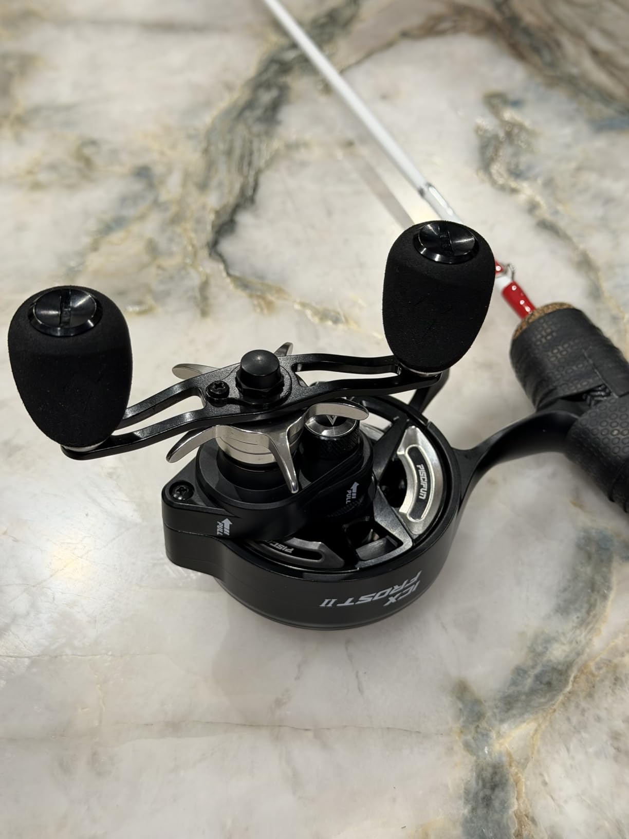 Piscifun ICX Frost II Carbon Inline Ice Fishing Reel, Freefall Trigger customer photo 1