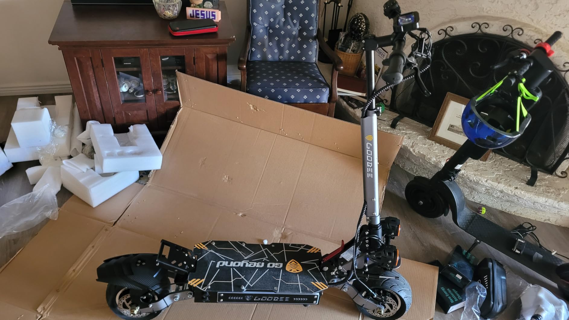 ZO03 Series 5600W-6000W Dual Motor Electric Scooter Adults Off-Road customer photo 2