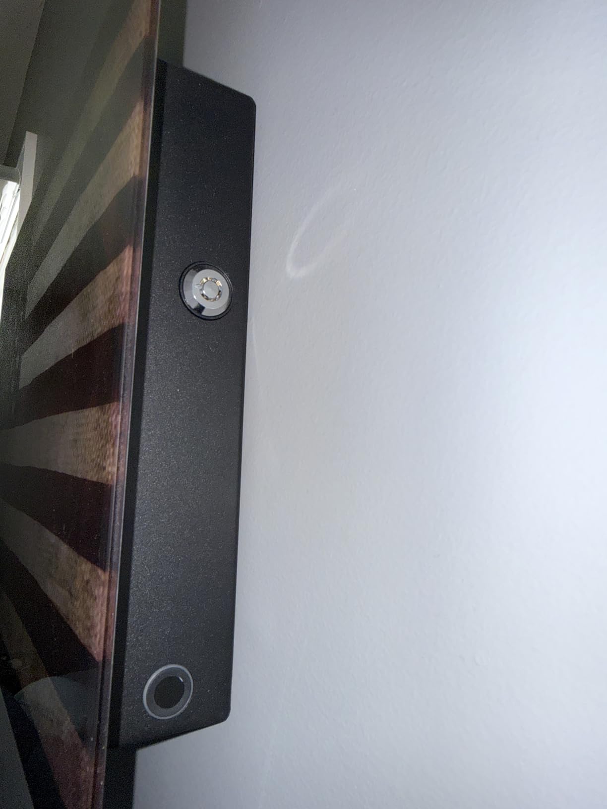 Biometric Hidden Gun Safe fits 2 pistols,Quick Access Wall Gun Safe customer photo 1