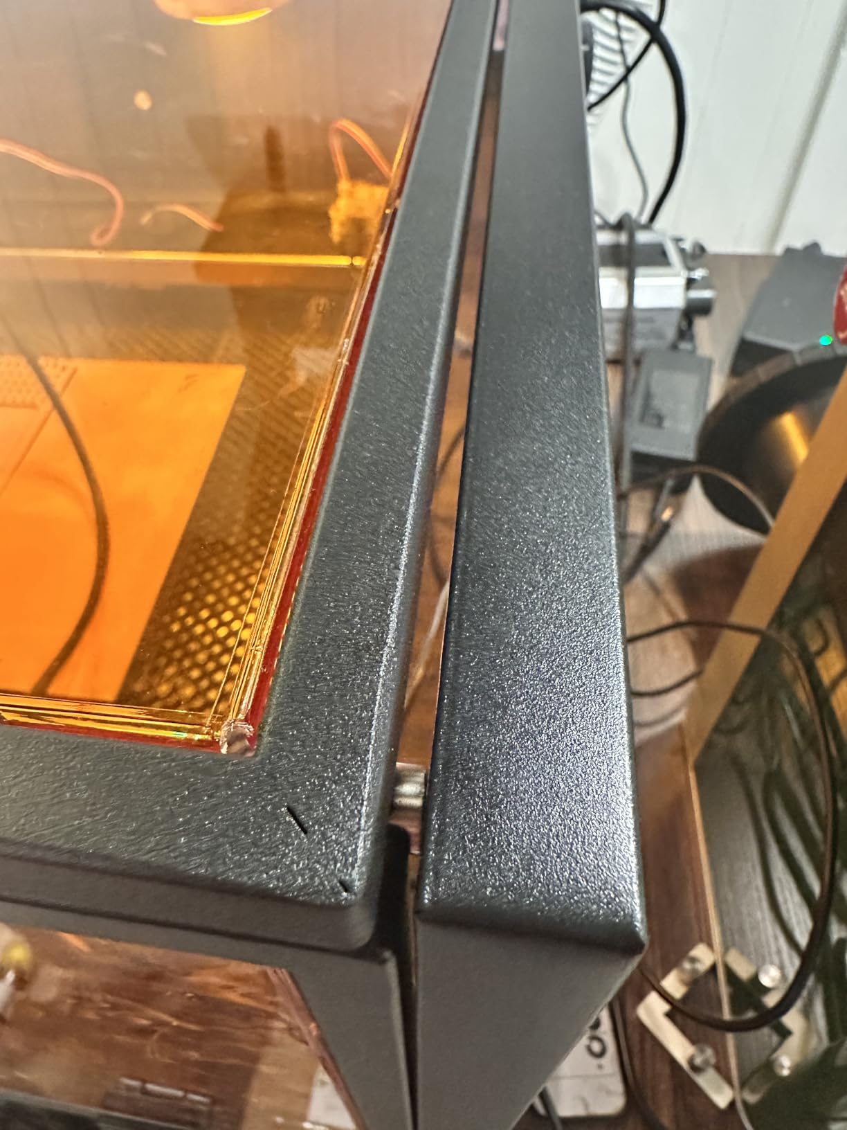Crafit Laser Engraver Enclosure Cabinet with Exhaust & Light Filtering customer photo 1