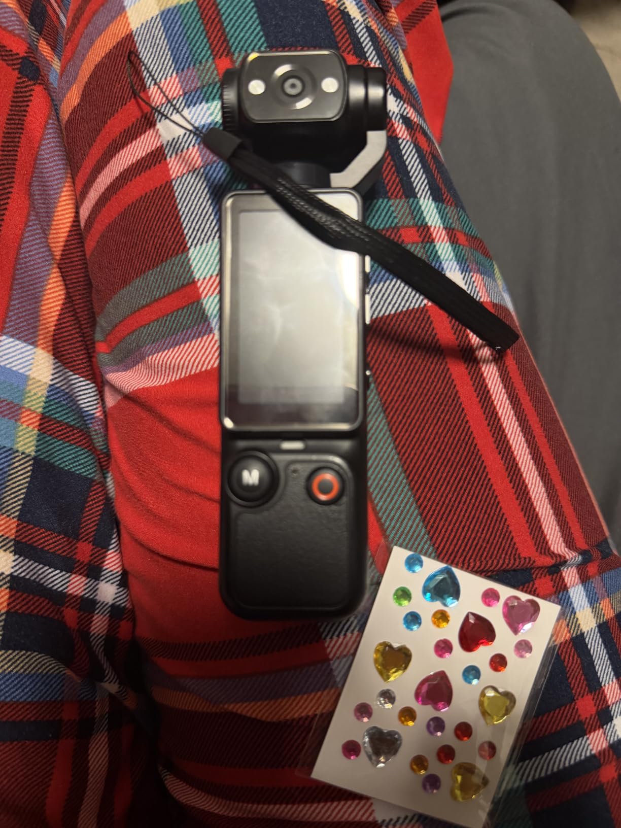 Vlogging Camera, Mini Camcorder, Portable Handheld Video Camera customer photo 1