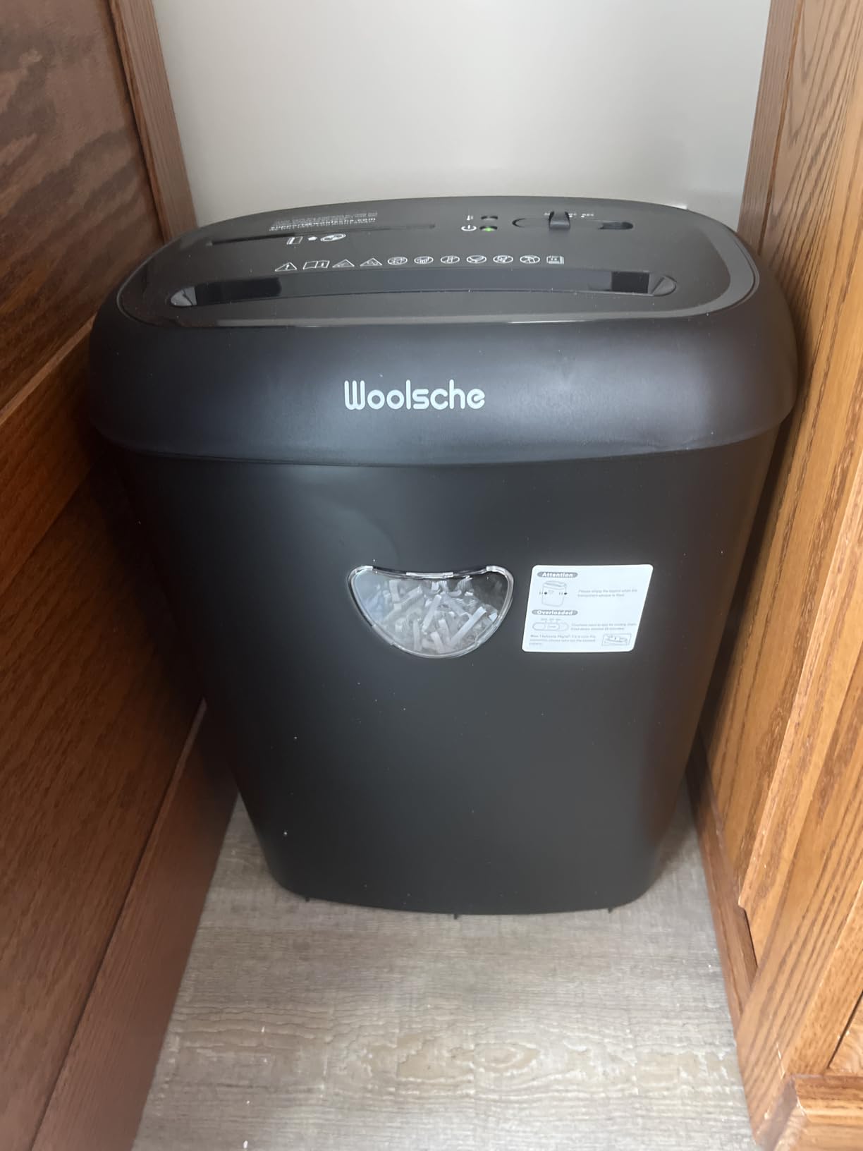 Paper Shredder for Home,10-Sheet Cross Cut with 13L Basket, P-4 Security Level,3-Mode Design - Shreds CD and Credit Card,Shredders for Home Use customer photo 2