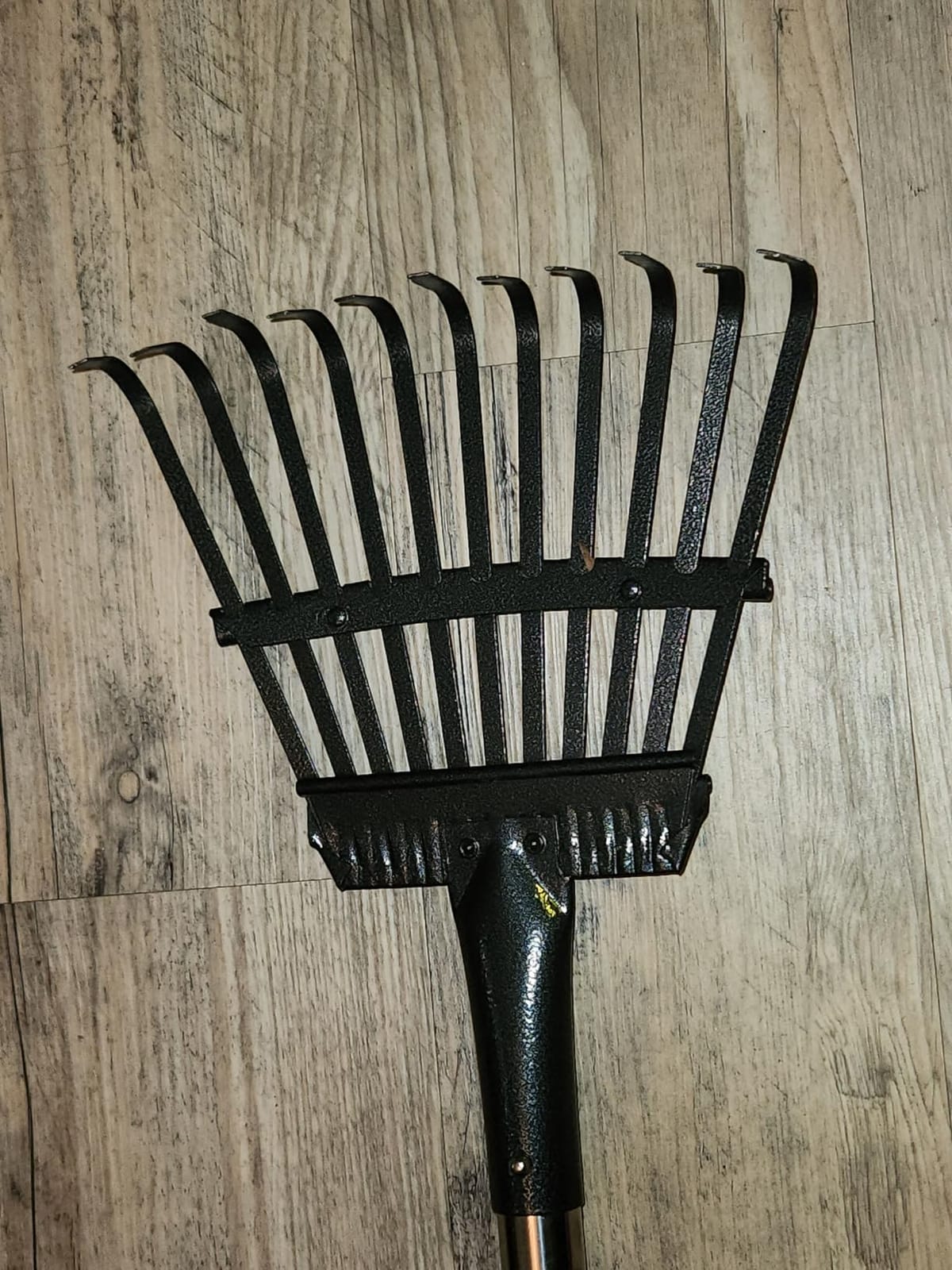 GreatBuddy Leaf Rake and Leaf Bags Combo, Adjustable Metal Garden Rake 29''-72'' 25 Tines, 2 Pack 53 Gallon Reusable Yard Waste Bags, Heavy Duty Lawn Rake with Dustpan Leaf Collector for Yard Cleanup customer photo 2