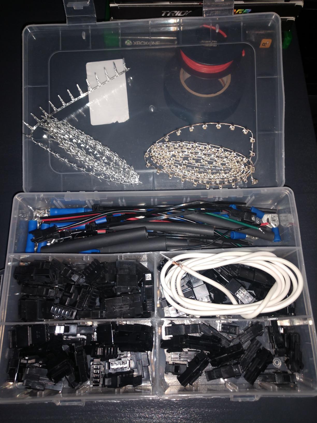 SN-2549 Ratcheting Open Barrel Crimper Kit, 2316PCS JST-XH 2.54mm/JST-PH 2.0mm/DuPont Connectors & Terminals, w/Pin Headers & Ribbon Cable, 0.08-1.0mm² (28-18 AWG) customer photo 1