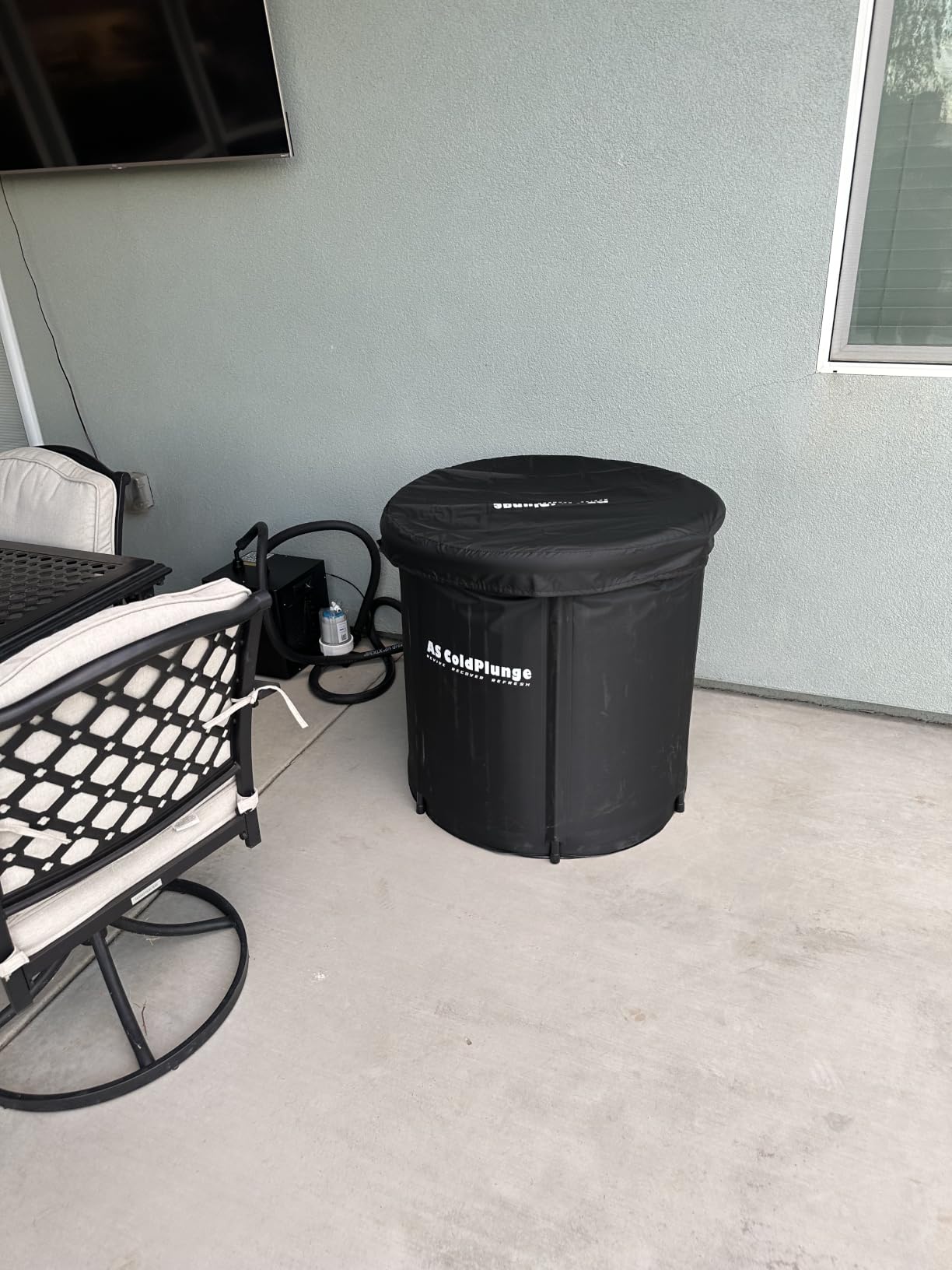 AS ColdPlunge 1/3HP Ice Bath Chiller & 100 Gal Cold Plunge Tub Bundle customer photo 1