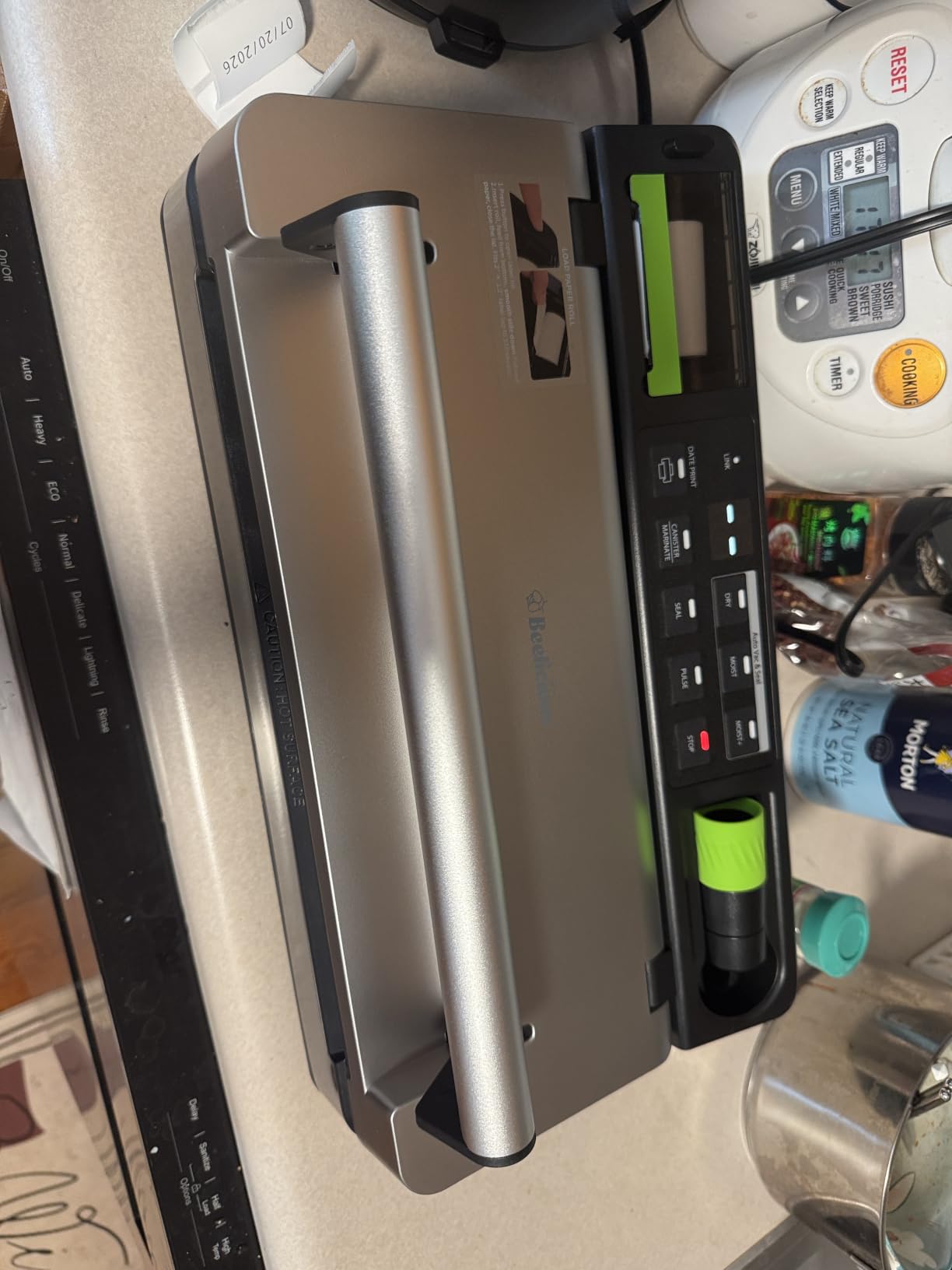 98kPa Smart Vacuum Sealer with FreshTrack Label Printing & Food Manager App customer photo 1