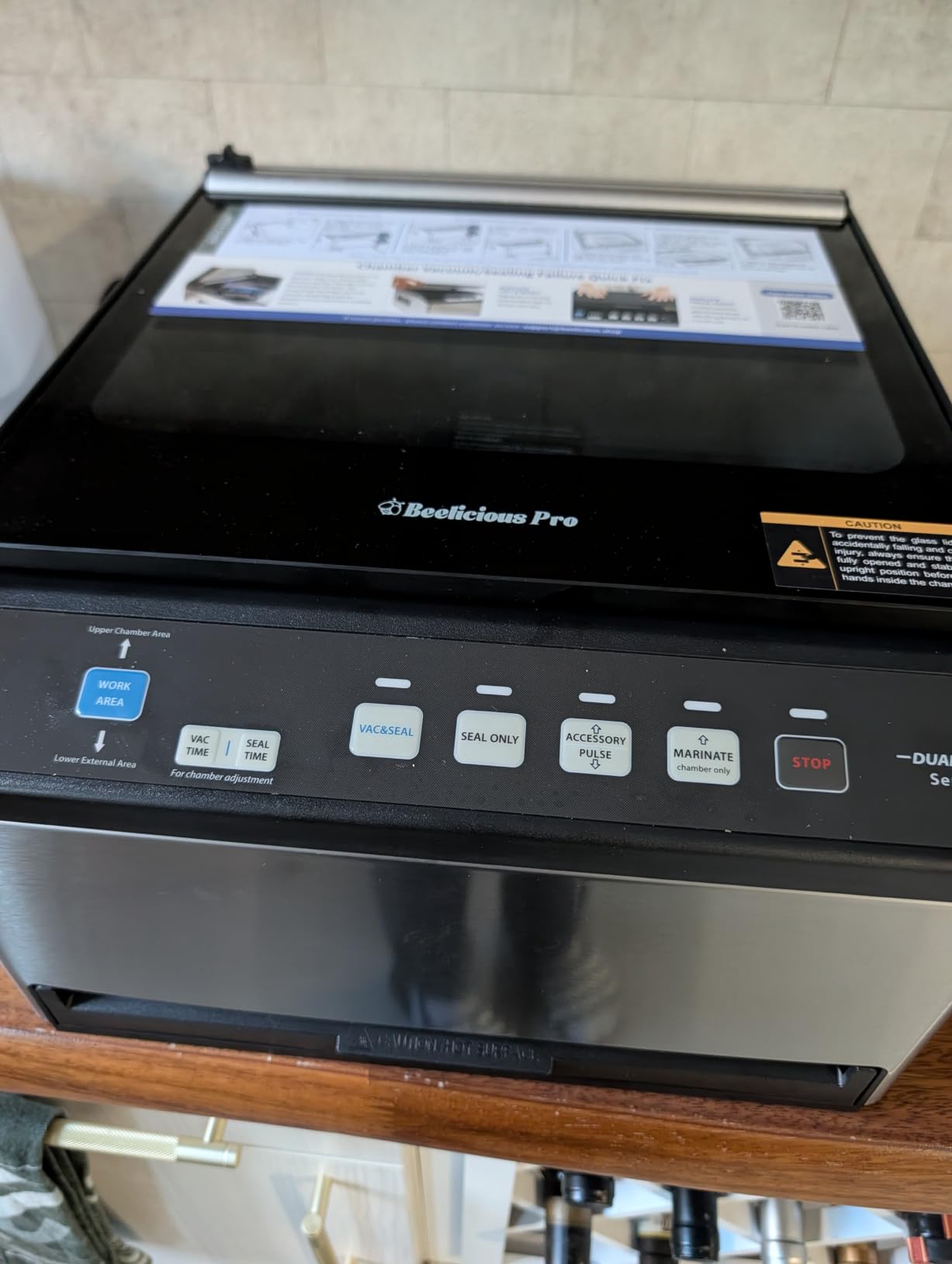 Beelicious Pro DualCore CVS101 6L Chamber Vacuum Sealer for Wet Foods customer photo 1