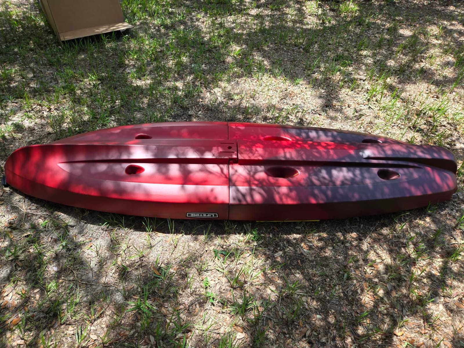 Lifetime Lockport 94 Modular Sit-on-Top Kayak with Paddle, Two-Piece Design with SlideLock System, Rod Holders, Adjustable Seat customer photo 1
