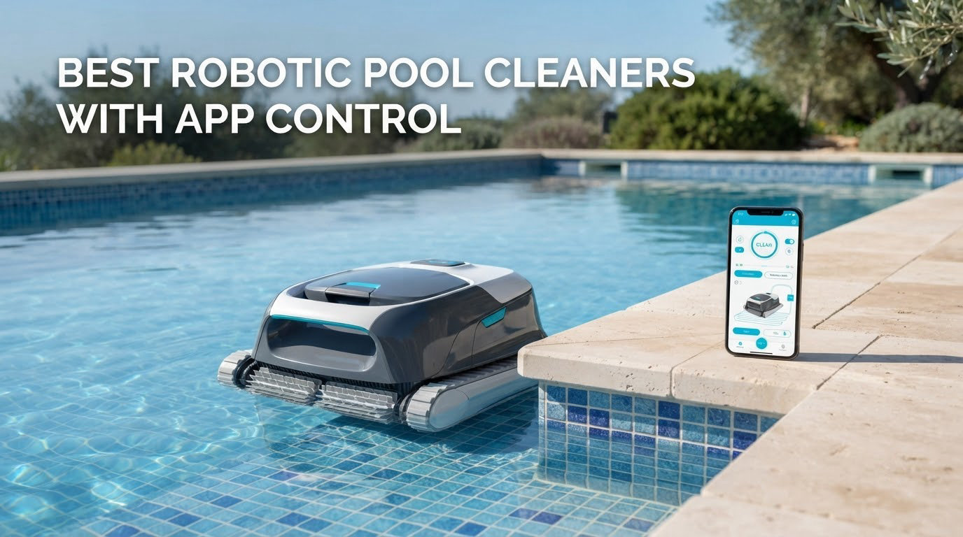 best robotic pool cleaners with app control