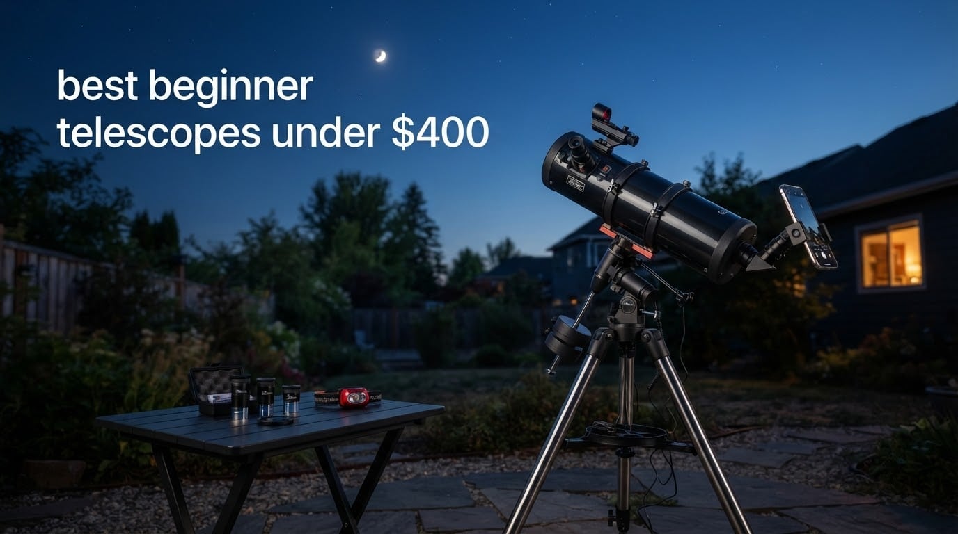 best beginner telescopes under $400
