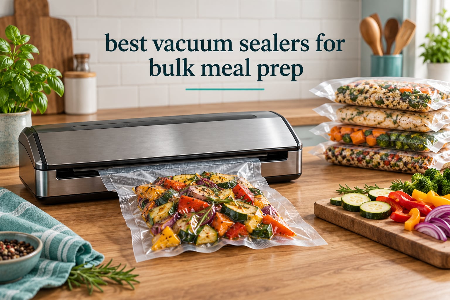 best vacuum sealers for bulk meal prep