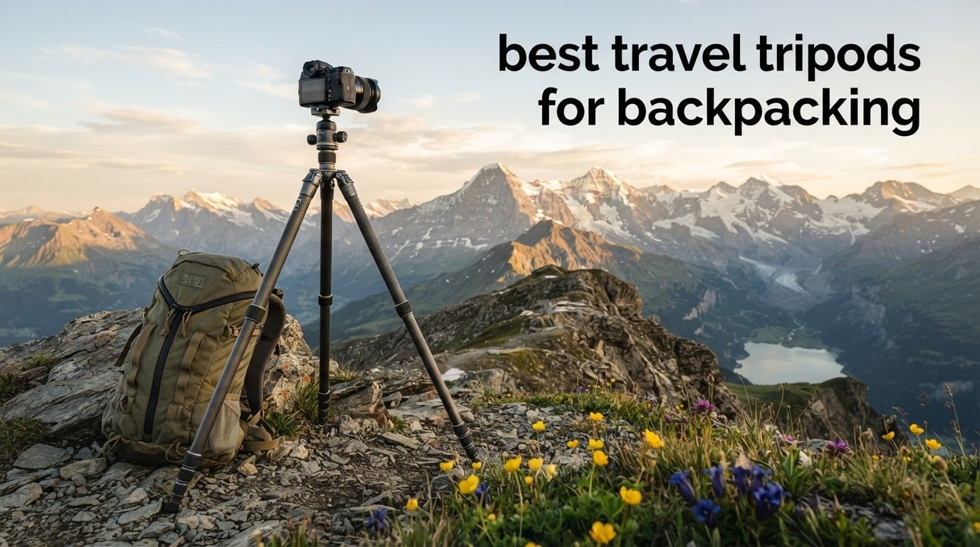 best travel tripods for backpacking