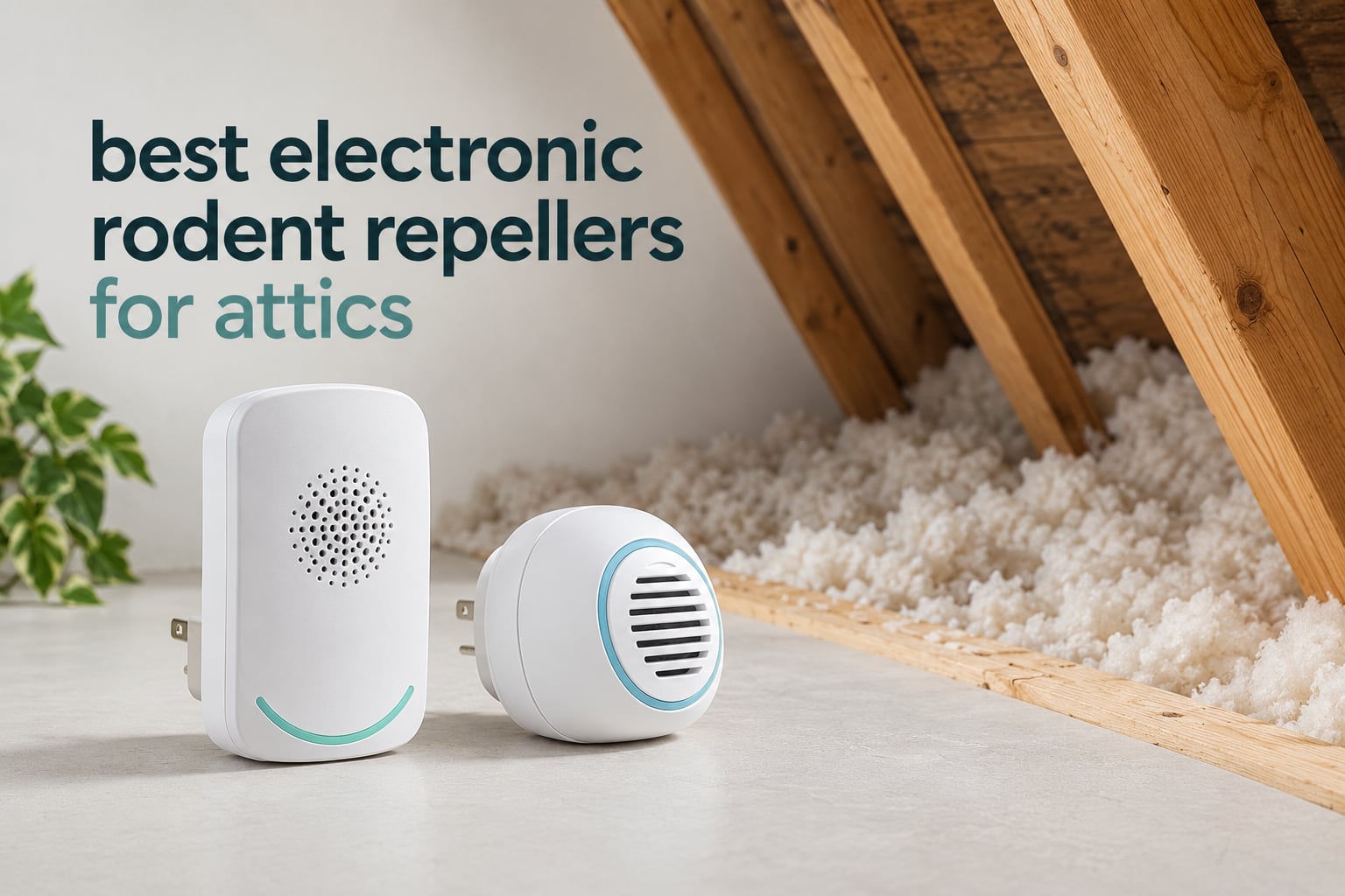 best electronic rodent repellers for attics
