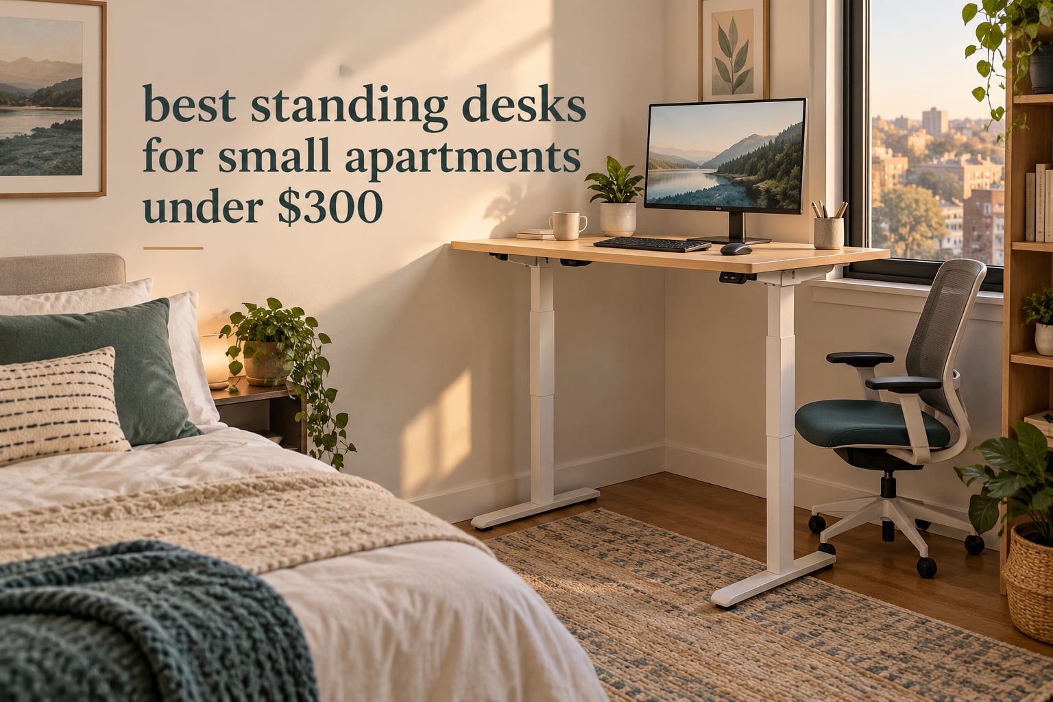 best standing desks for small apartments under $300