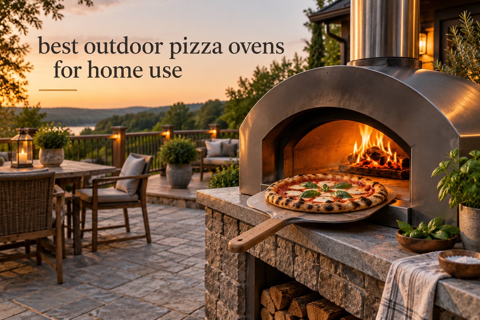 best outdoor pizza ovens for home use