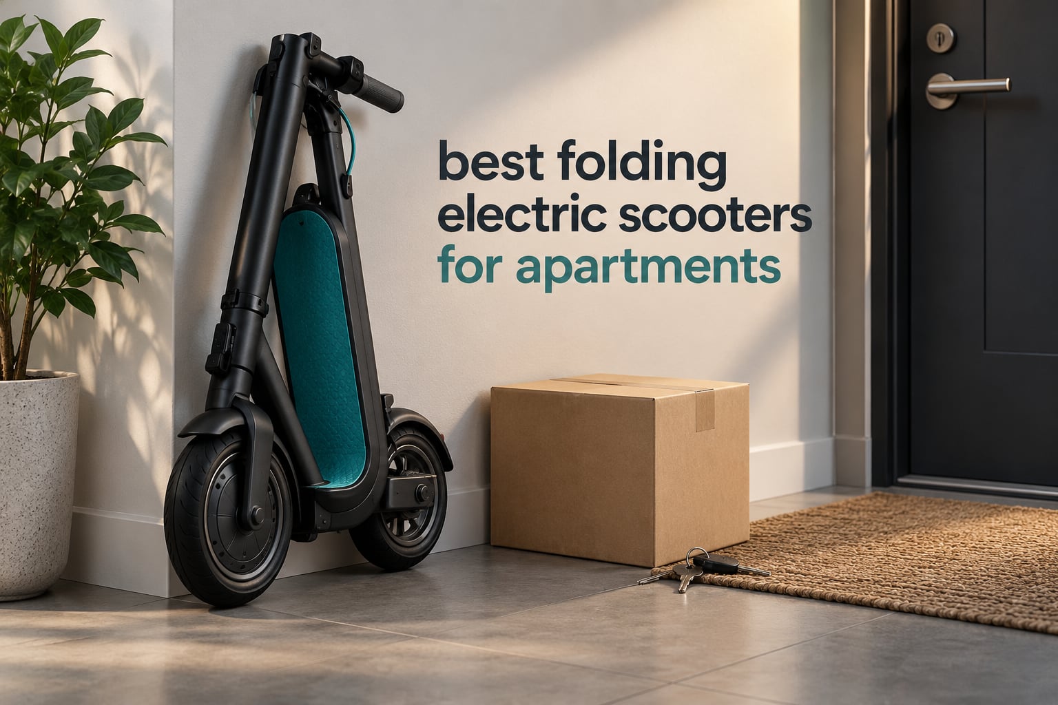 best folding electric scooters for apartments