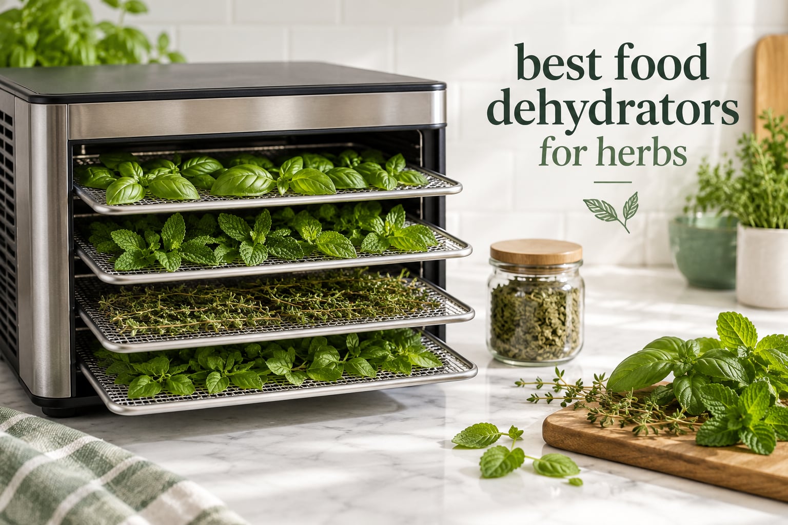 best food dehydrators for herbs