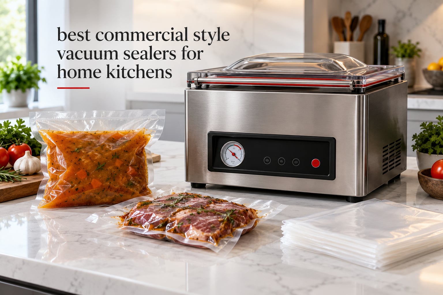 best commercial style vacuum sealers for home kitchens