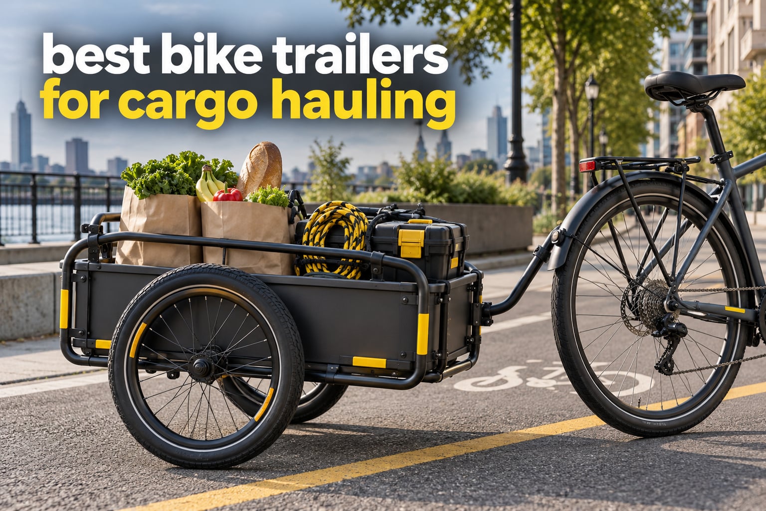 best bike trailers for cargo hauling