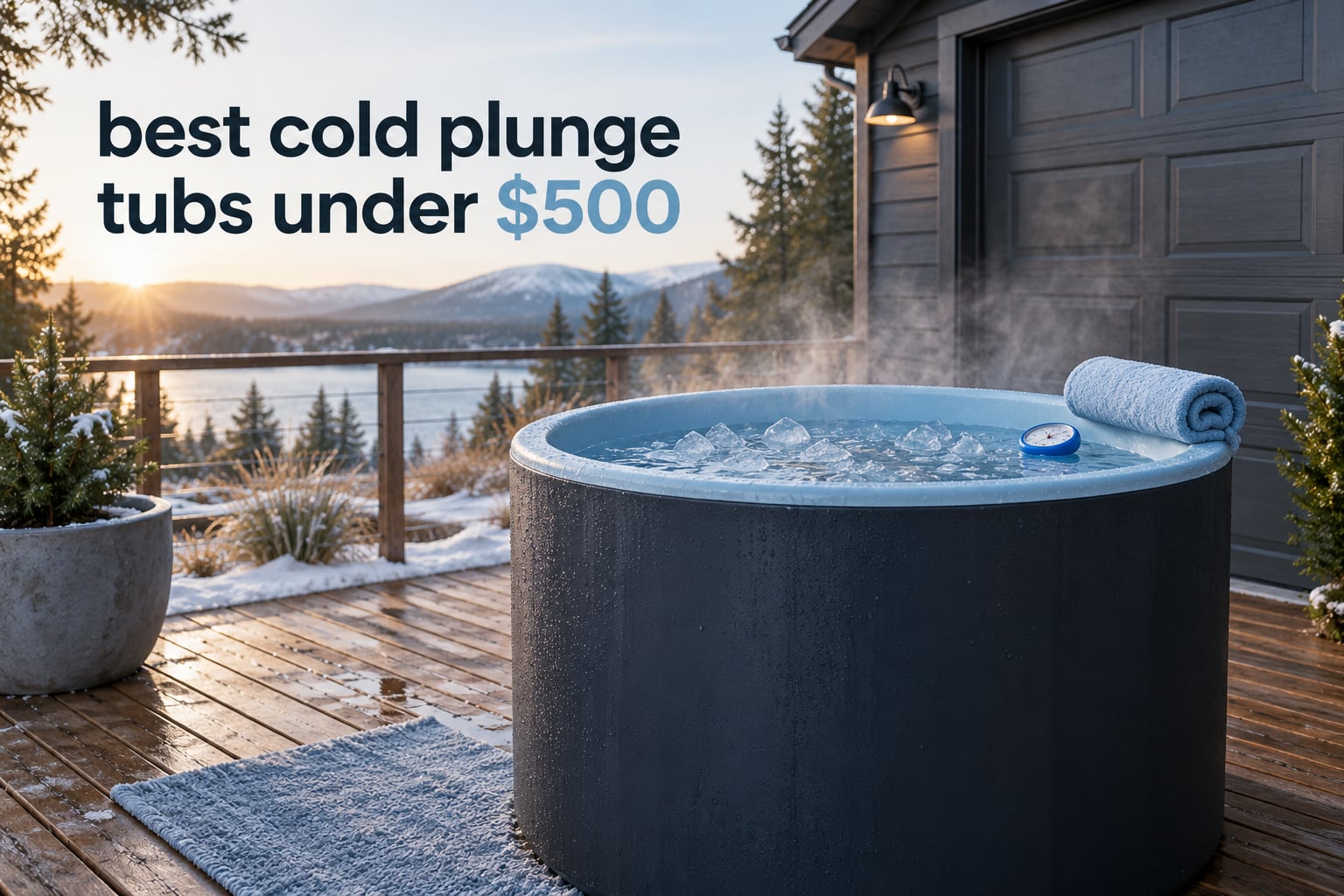 best cold plunge tubs under $500