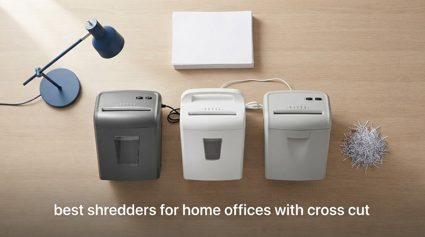 best shredders for home offices with cross cut