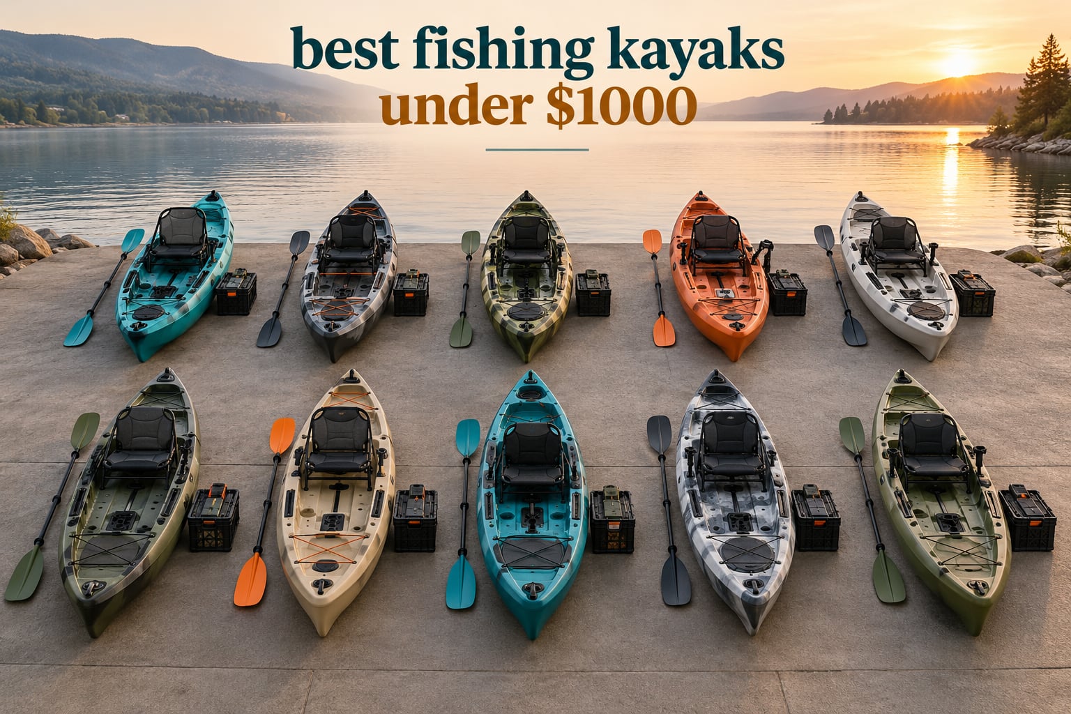 best fishing kayaks under $1000