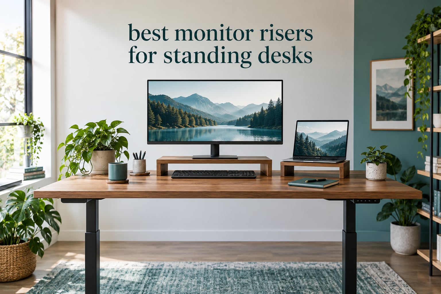 best monitor risers for standing desks