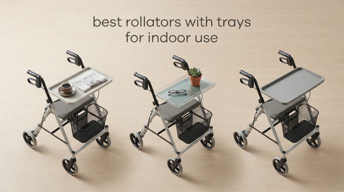 best rollators with trays for indoor use