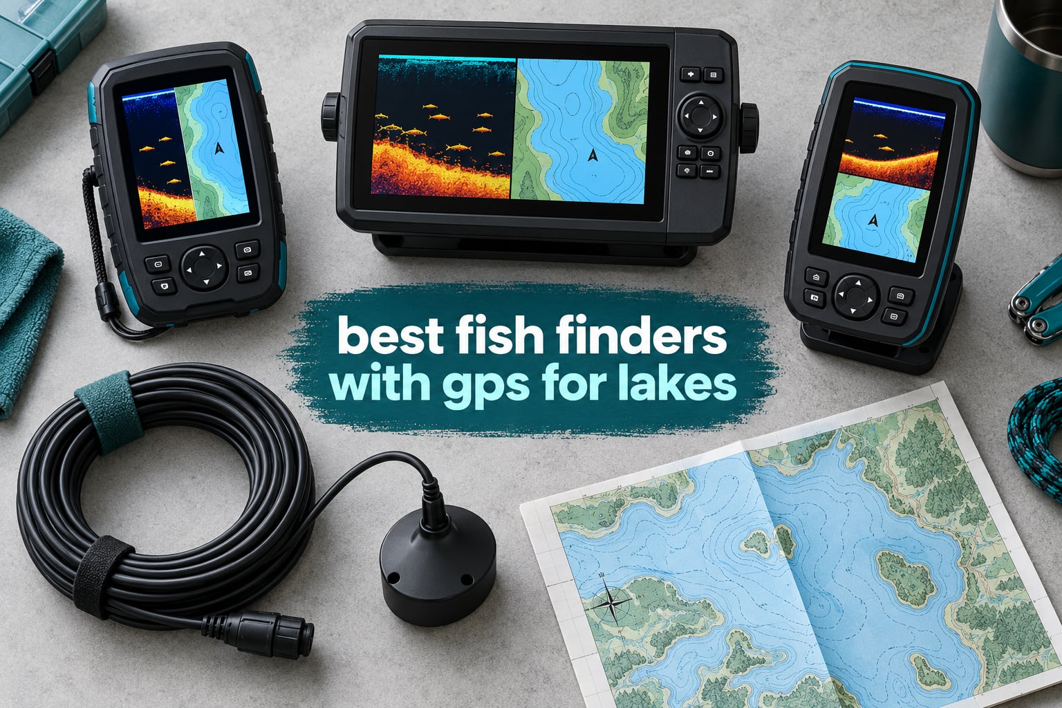 best fish finders with gps for lakes