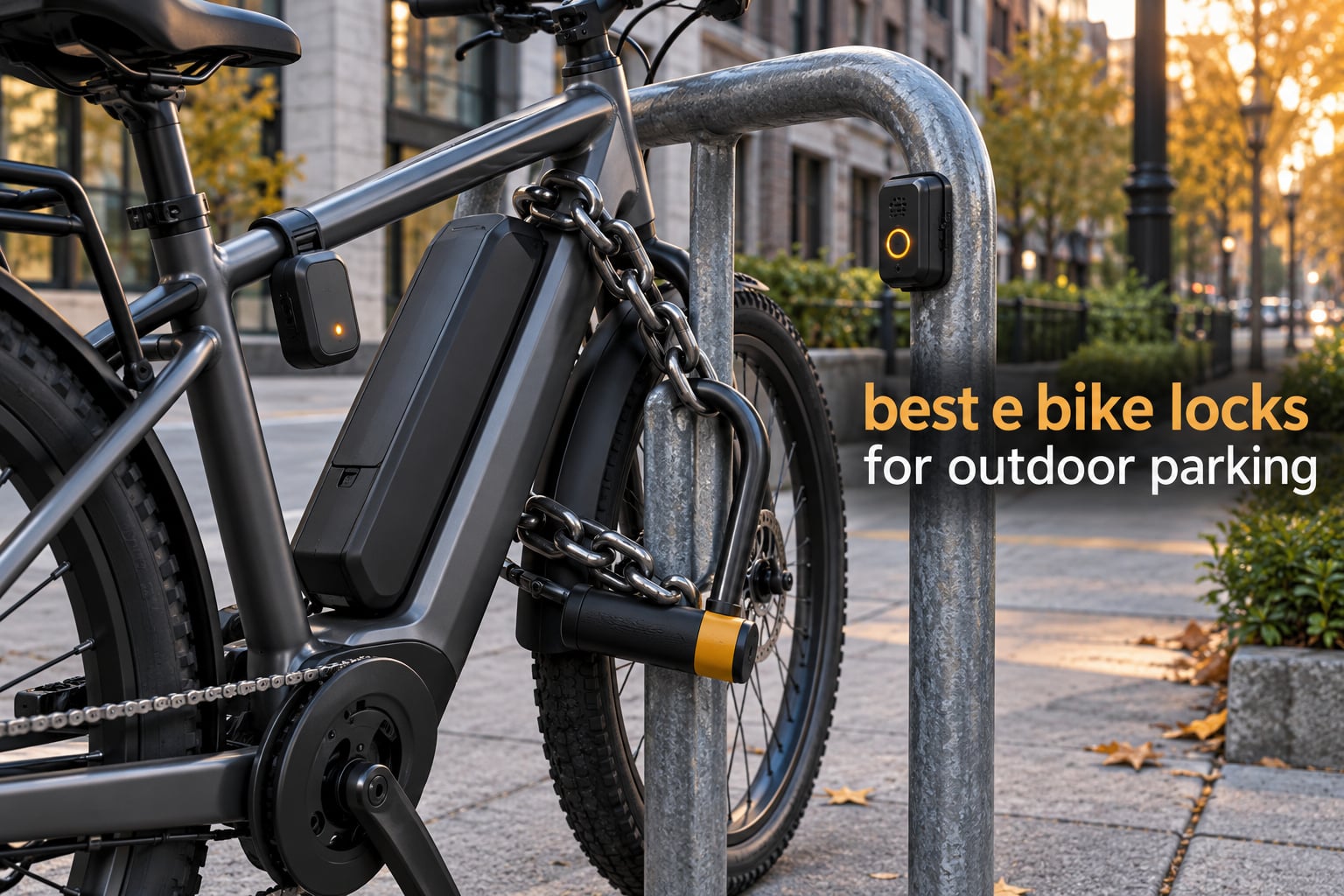 best e bike locks for outdoor parking