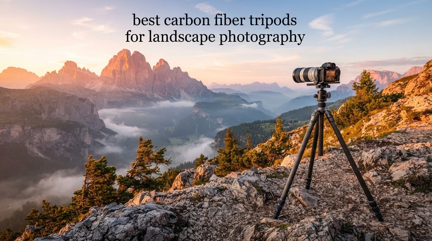 best carbon fiber tripods for landscape photography