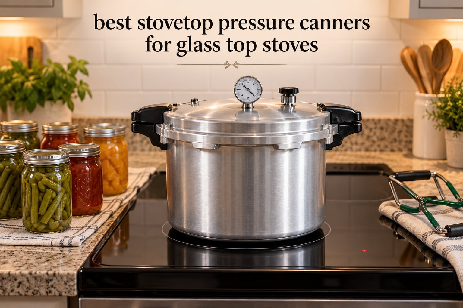 best stovetop pressure canners for glass top stoves