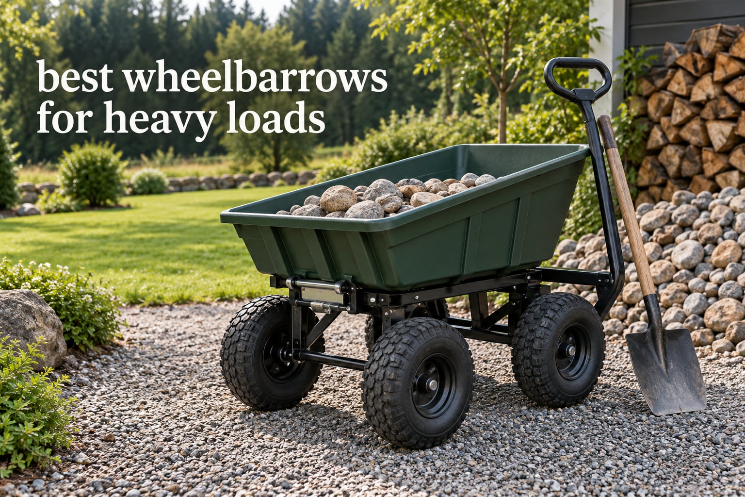 best wheelbarrows for heavy loads