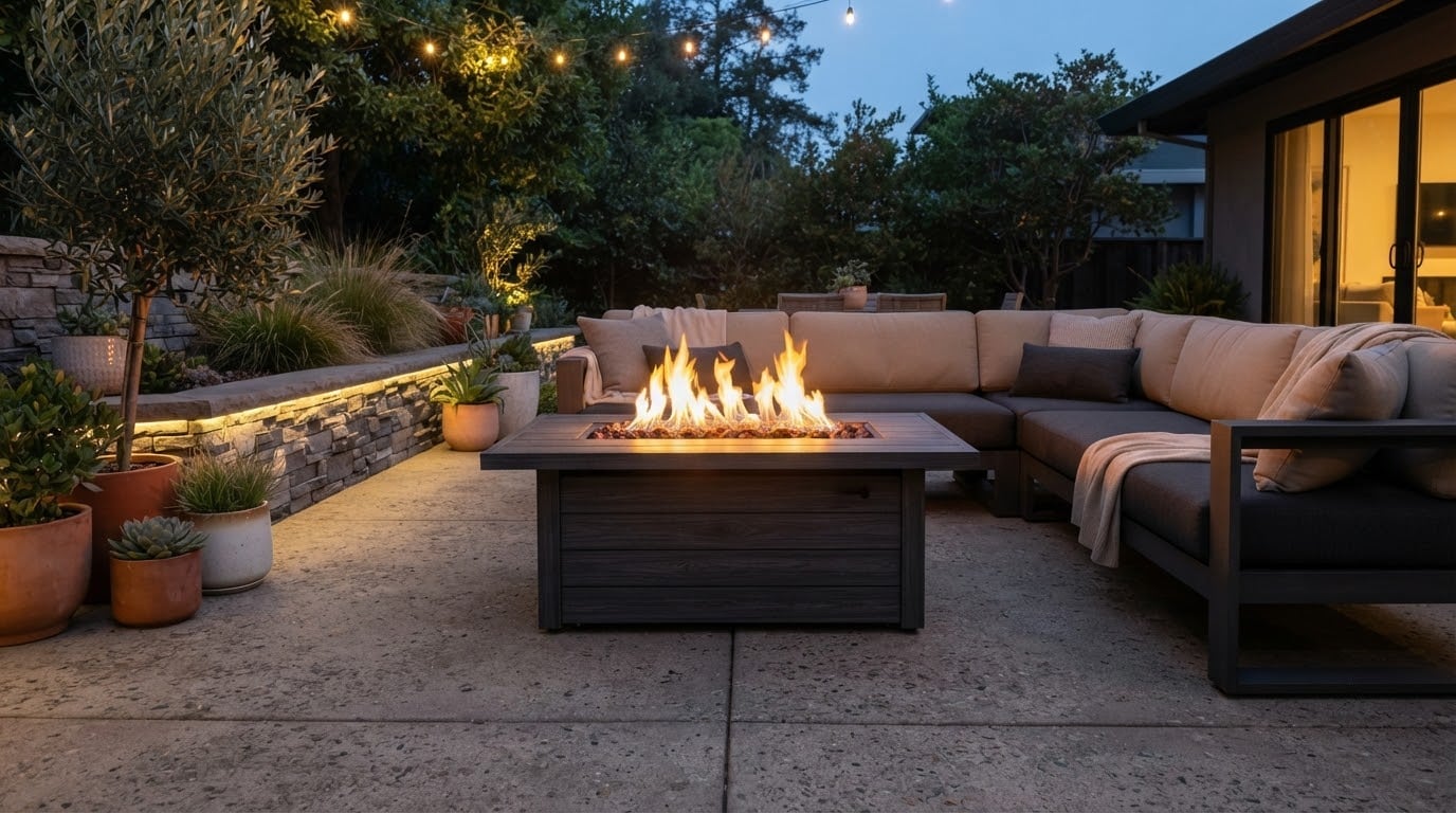 best gas fire pits for patios
