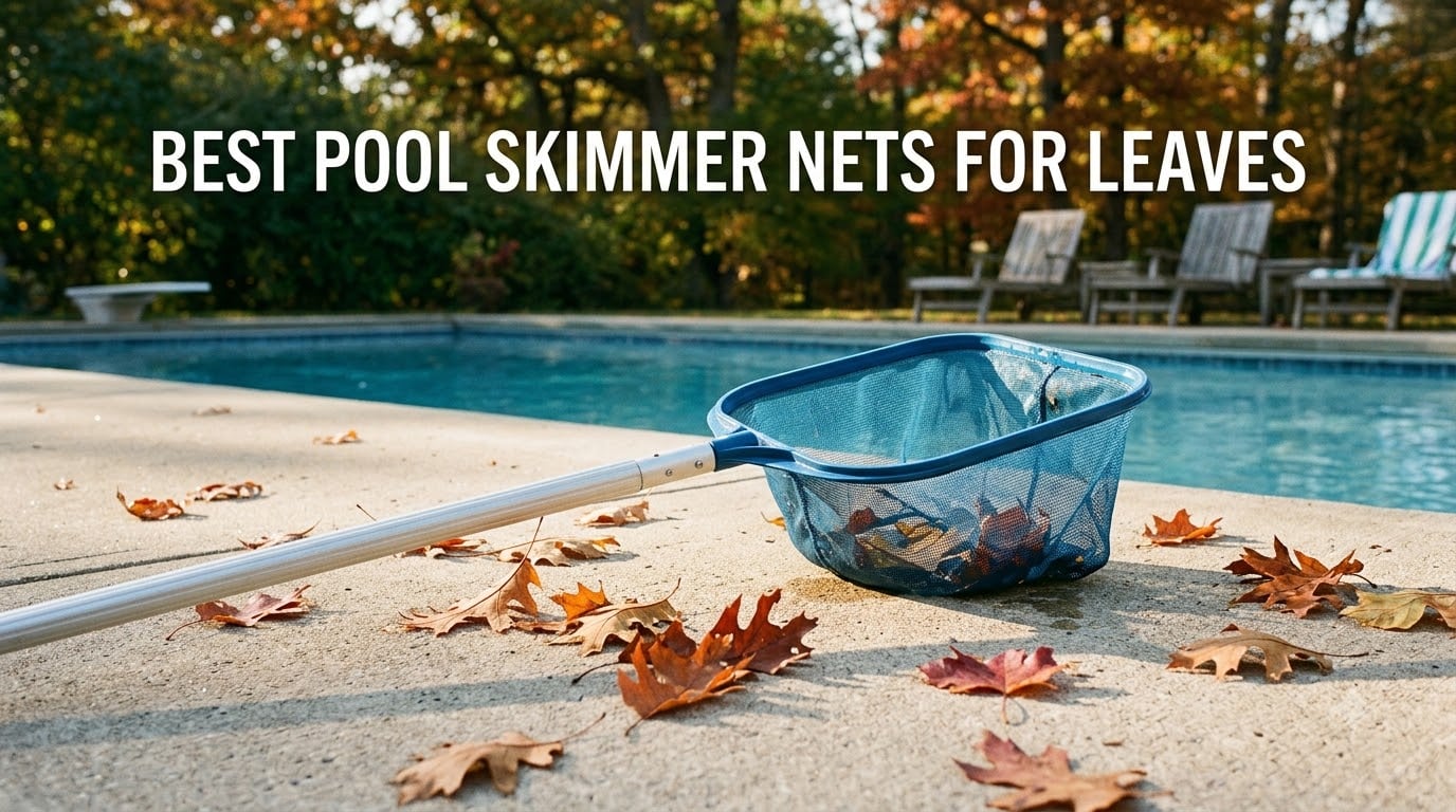 best pool skimmer nets for leaves