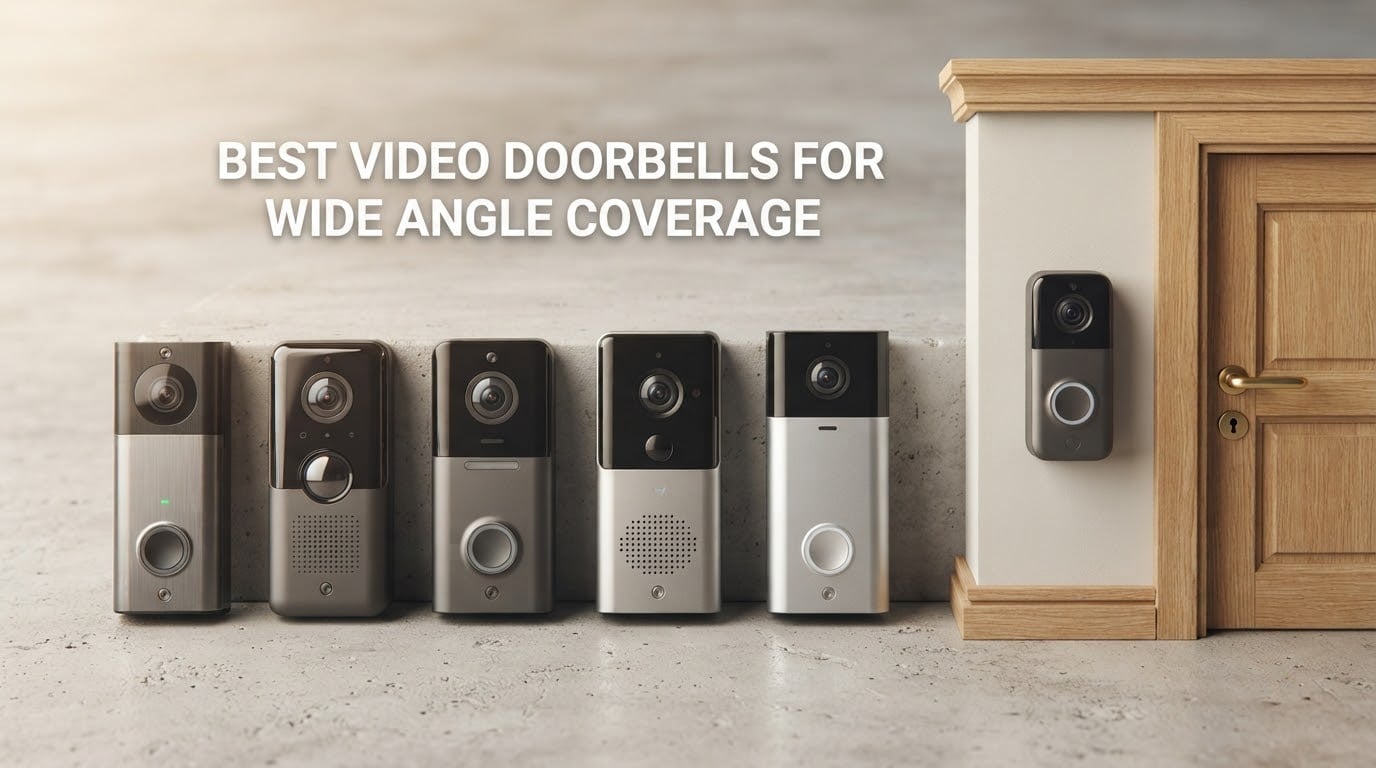best video doorbells for wide angle coverage