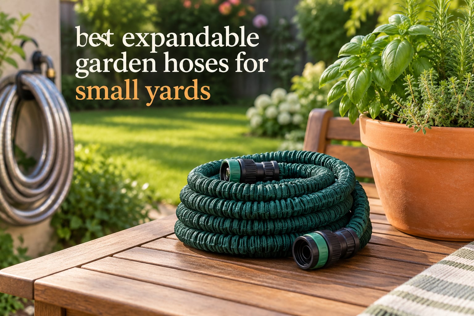 best expandable garden hoses for small yards