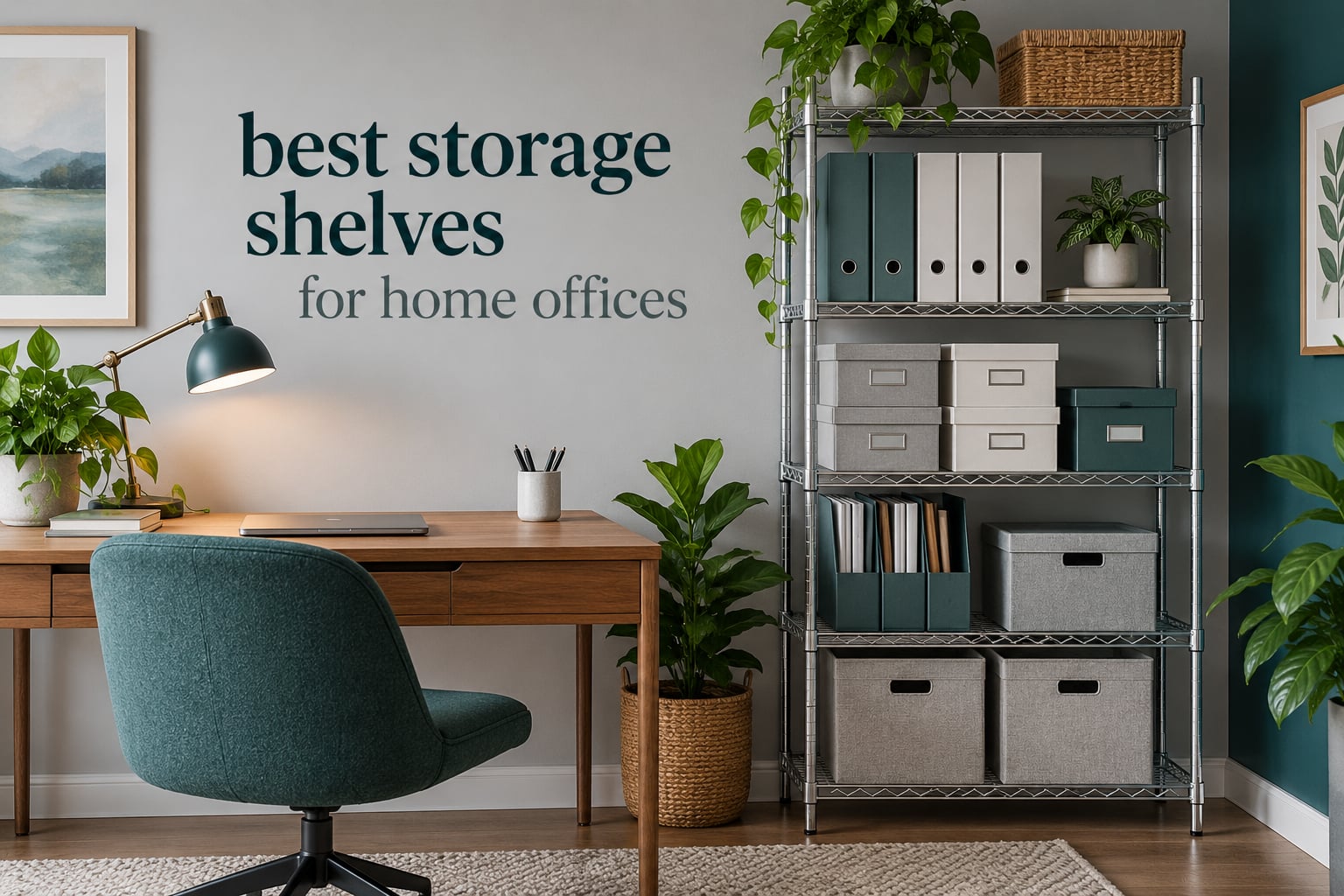 best storage shelves for home offices