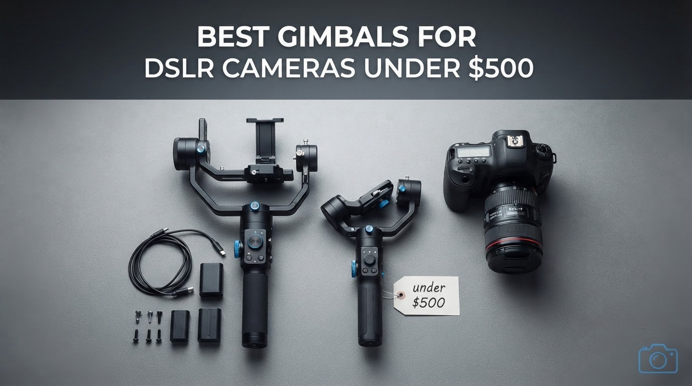 best gimbals for dslr cameras under $500