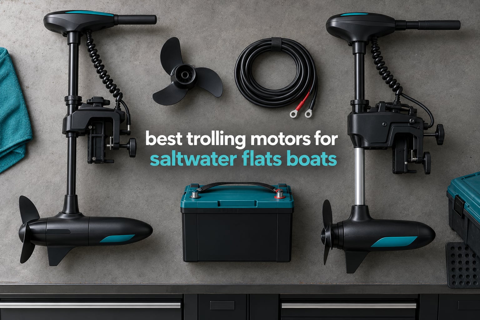 best trolling motors for saltwater flats boats