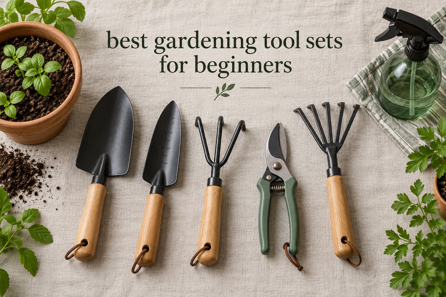 best gardening tool sets for beginners