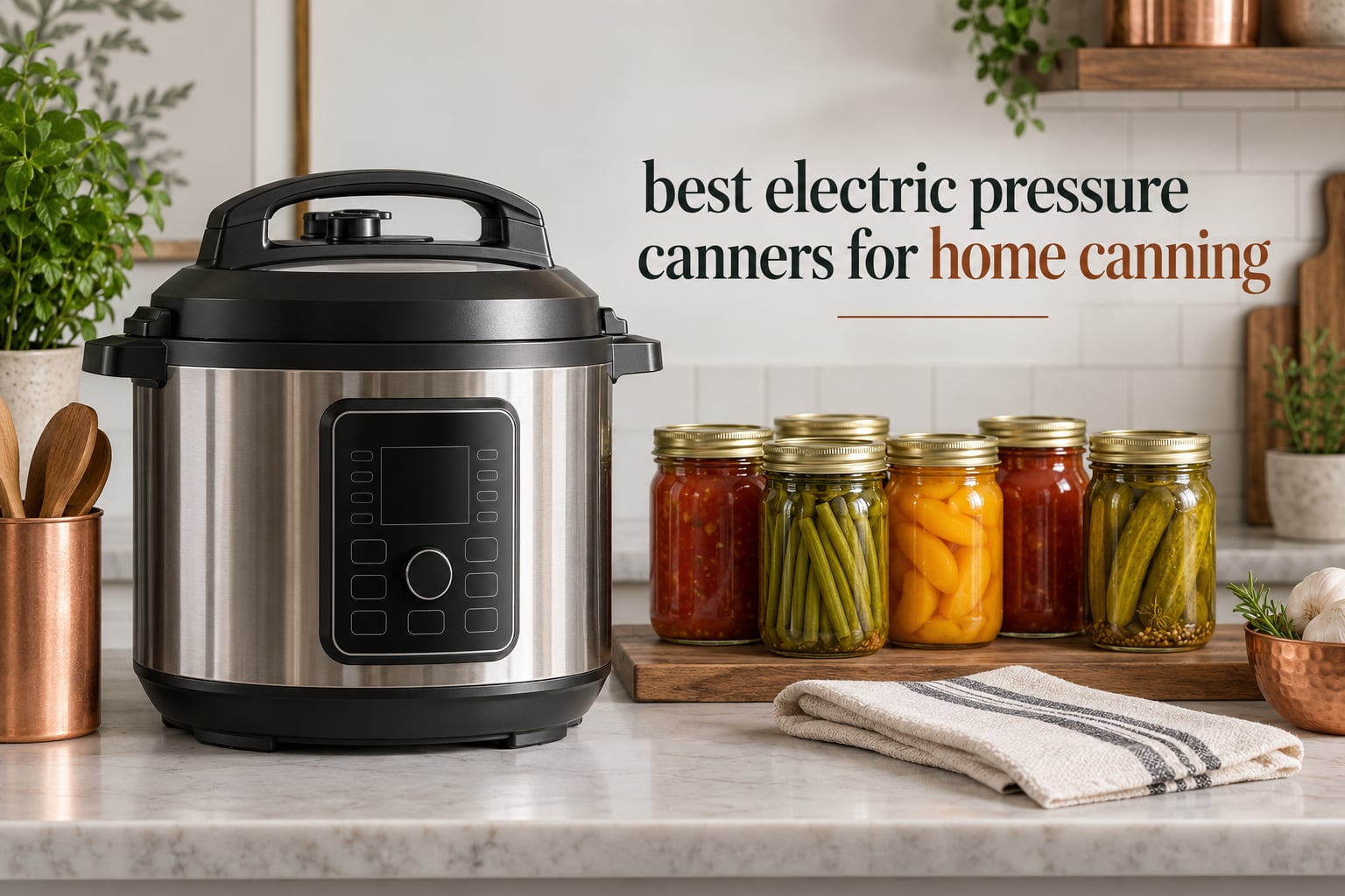 best electric pressure canners for home canning