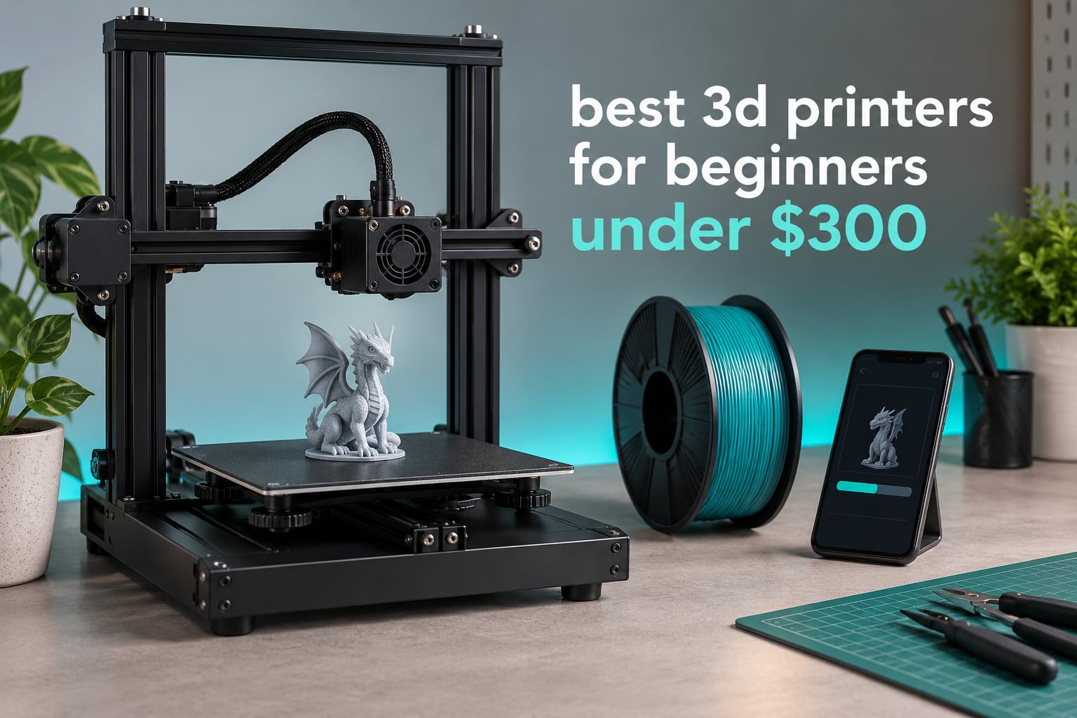 best 3d printers for beginners under $300