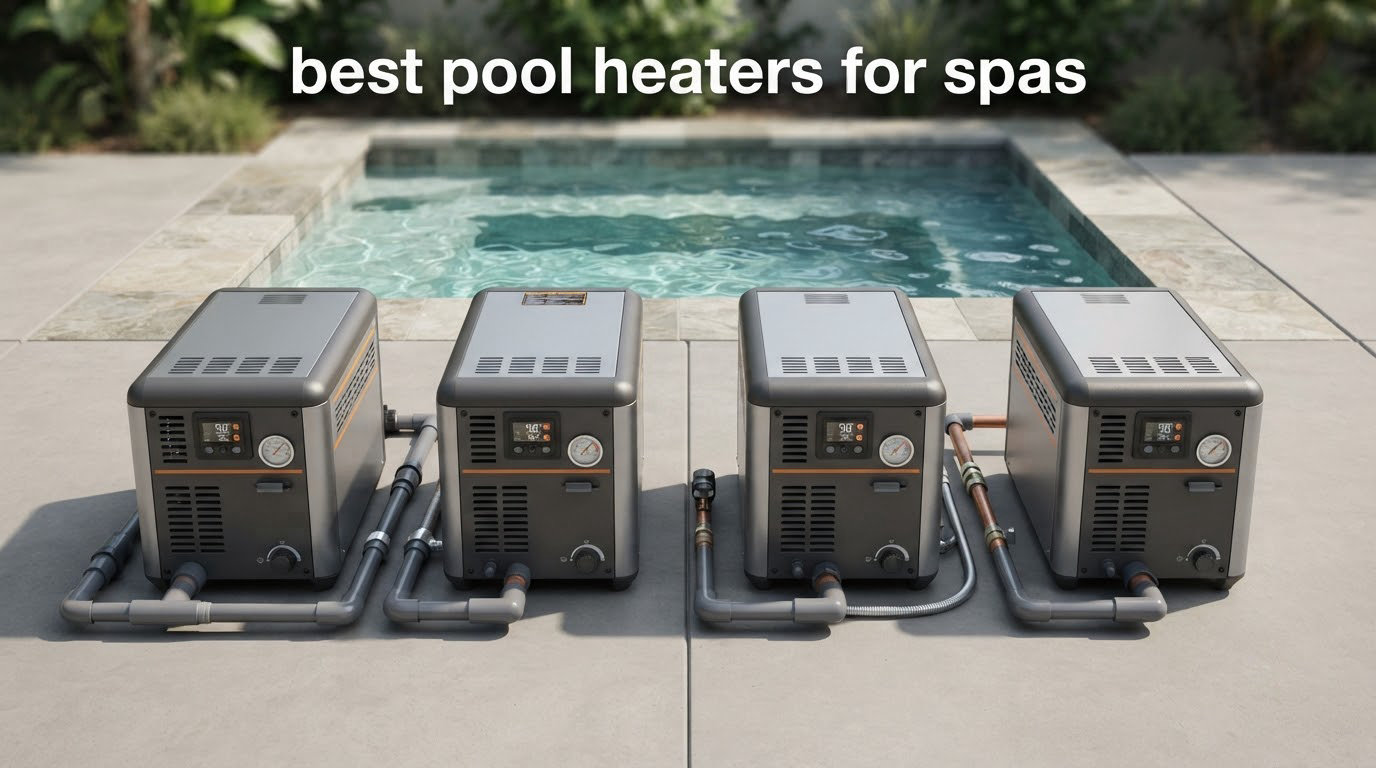 best pool heaters for spas